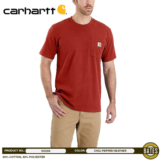 103296 Carhartt Men's Heavyweight SS Pocket T-Shirt