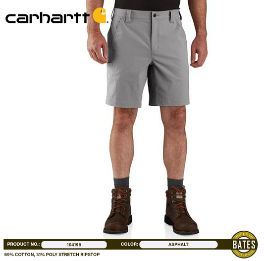 104198 Carhartt Men's FORCE® RIPSTOP Work Shorts