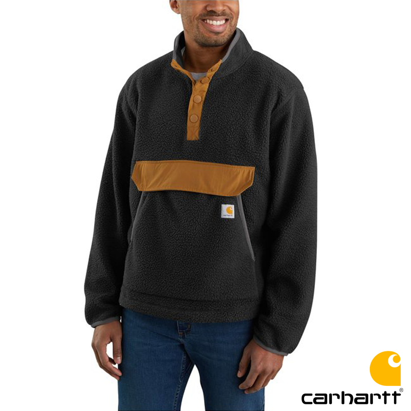 104991 Carhartt SNAP-FRONT Fleece RF Pullover