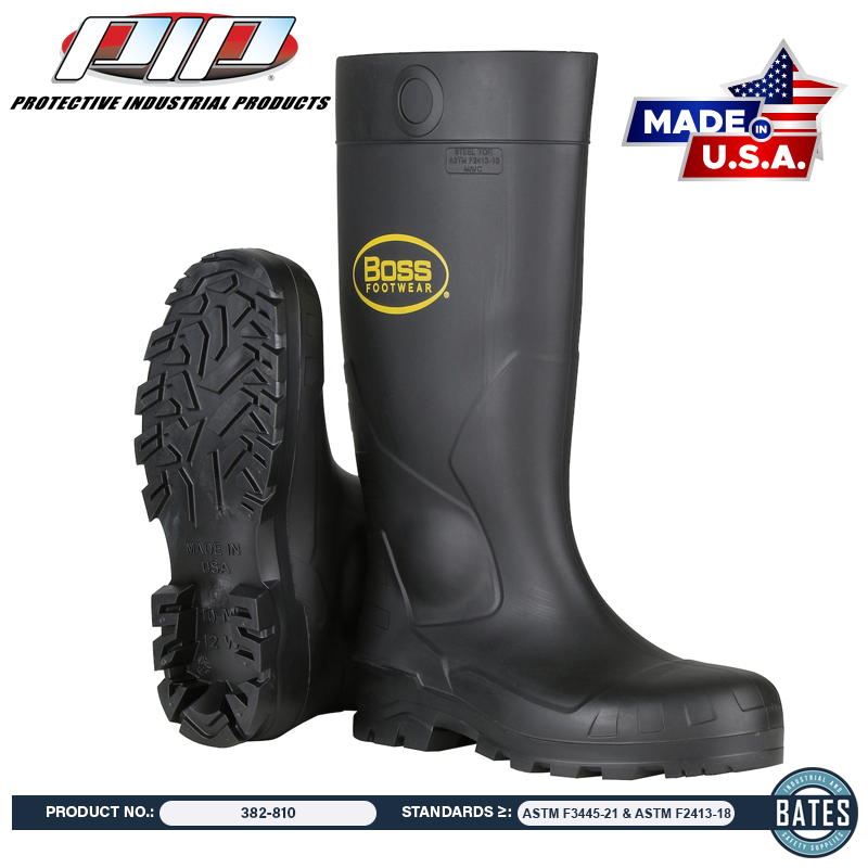 382-810 PIP Boss® PVC Steel Toe WP Boots