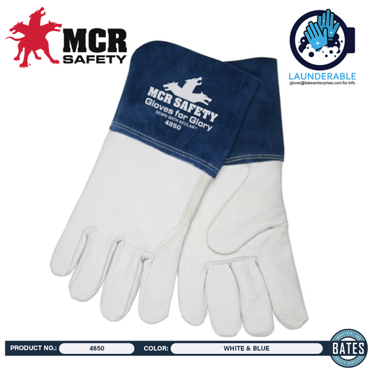4850 MCR Goatskin Leather MIG/TIG Welding Gloves