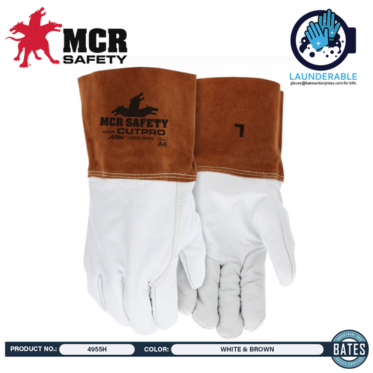 4955H MCR Cow Grain Leather Welding Gloves