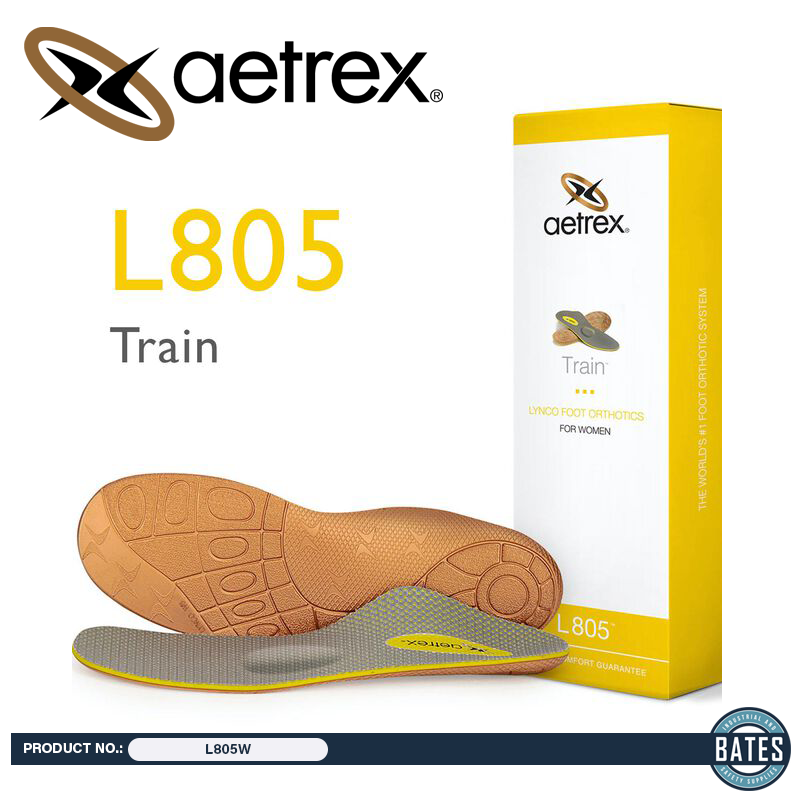 L805W Aetrex Women's Train Metatarsal Support Orthotics