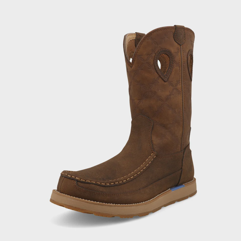 MCBX001 TWISTED X 11" WORK PULL ON WEDGE SOLE BOOT