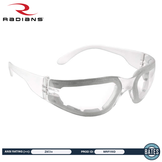MRF111ID RAD Radians Mirage™ Foam Safety Glasses