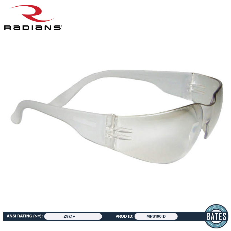 MRS190ID RAD Radians Mirage™ Small I/O Safety Glasses