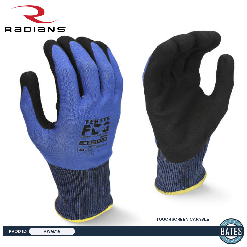 RWG718 RAD TEKTYE™ FDG™ Touchscreen A4 Work Gloves
