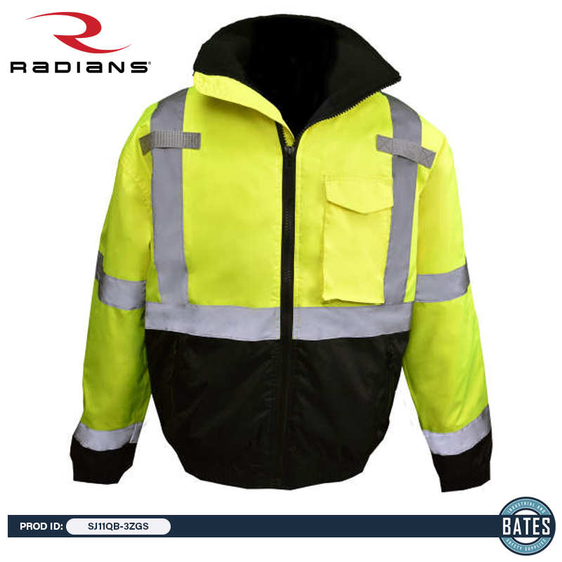 SJ11QB-3ZGS RAD Class-3 Hi-Vis Bomber Jacket