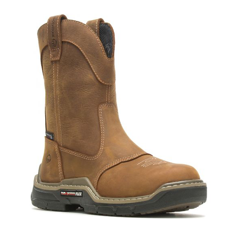 W221045 Wolverine Men's Raider DURASHOCKS® WP/CT Wellington Work Boots ...