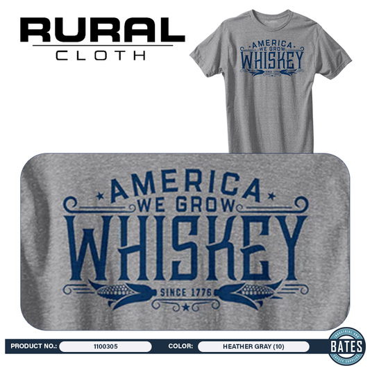 1100305 RCC "WE GROW WHISKEY" SS T-Shirts