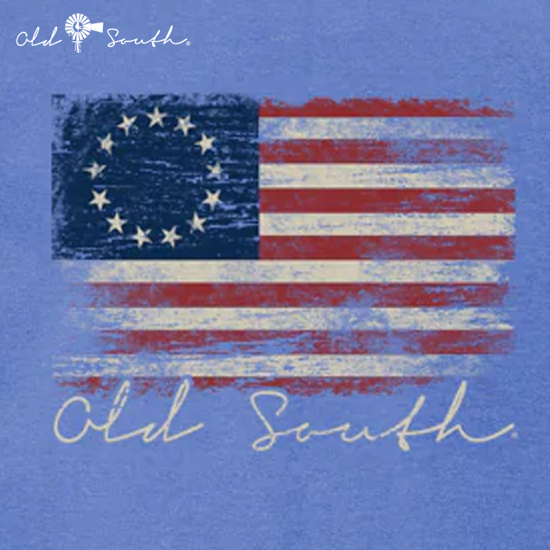 Old South "BETSY ROSS FLAG" Graphic Youth SS T-Shirt