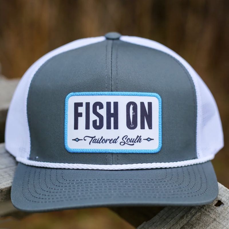 TS122 Tailored South "FISH ON" Snapback Cap