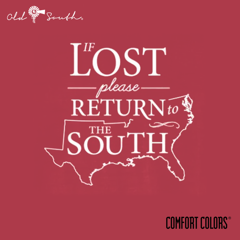Old South "RETURN TO THE SOUTH" Graphic SS Pocket T-Shirt