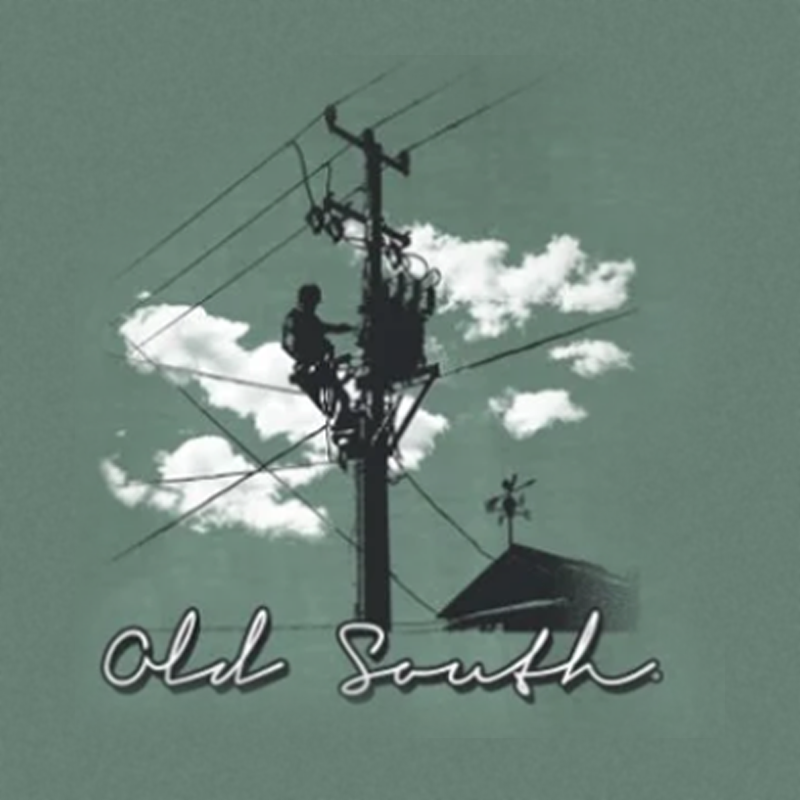 Old South "LINEMAN" Graphic SS T-Shirt
