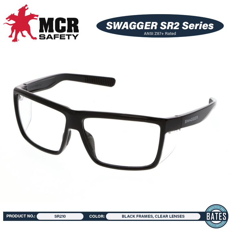 SR210 MCR Swagger® SR2 Series Safety Glasses