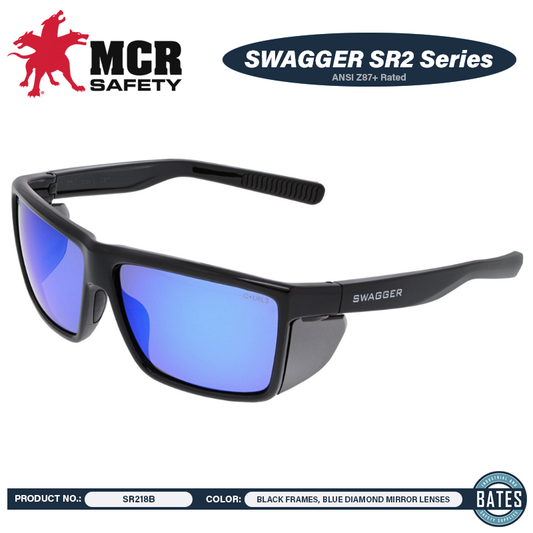 SR218B MCR Swagger® SR2 Series Safety Glasses