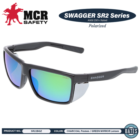 SR22BGZ MCR Swagger® SR2 Series Polarized Safety Glasses