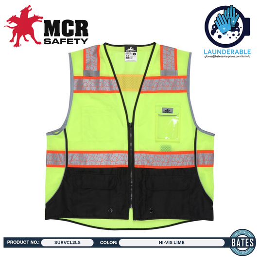 SURVCL2LS MCR Luminator® Series Surveyor's Vest